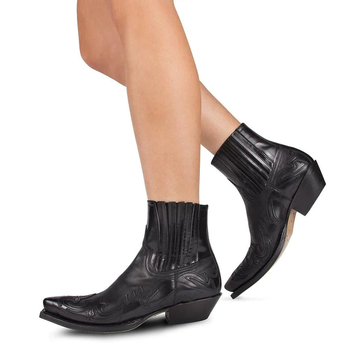 4660 Boot Cuervo Flora Negro