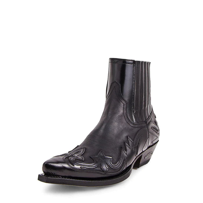 4660 Boot Cuervo Flora Negro